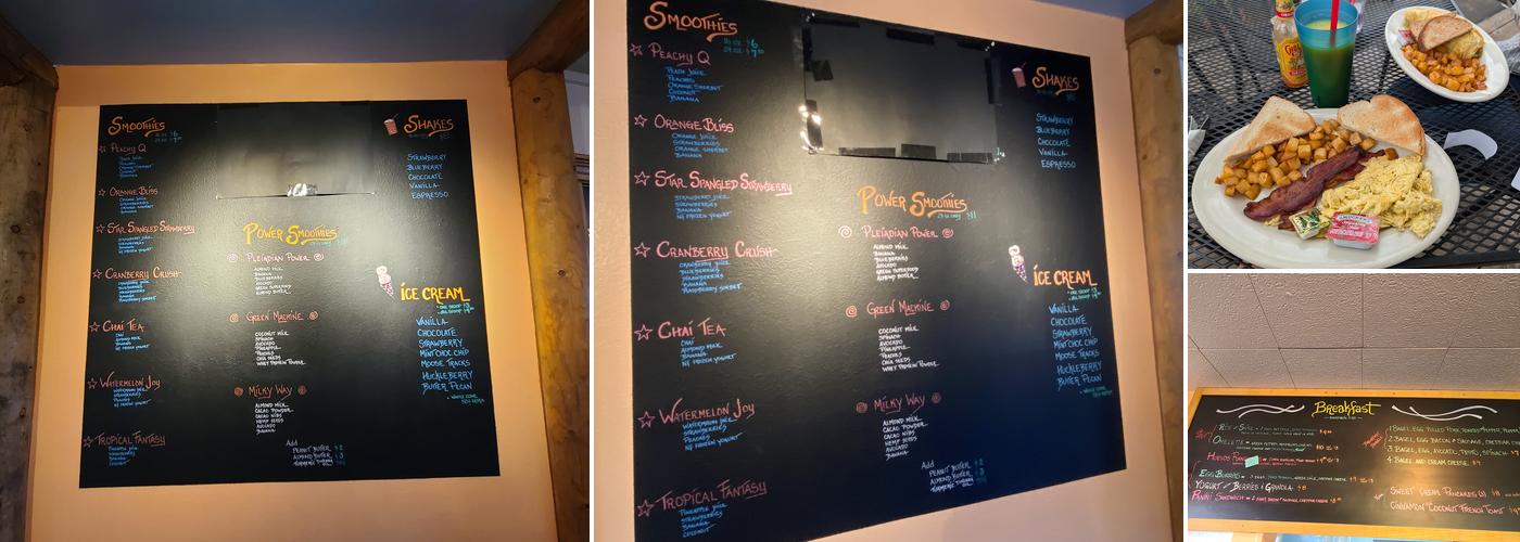 High Desert Cafe Menu