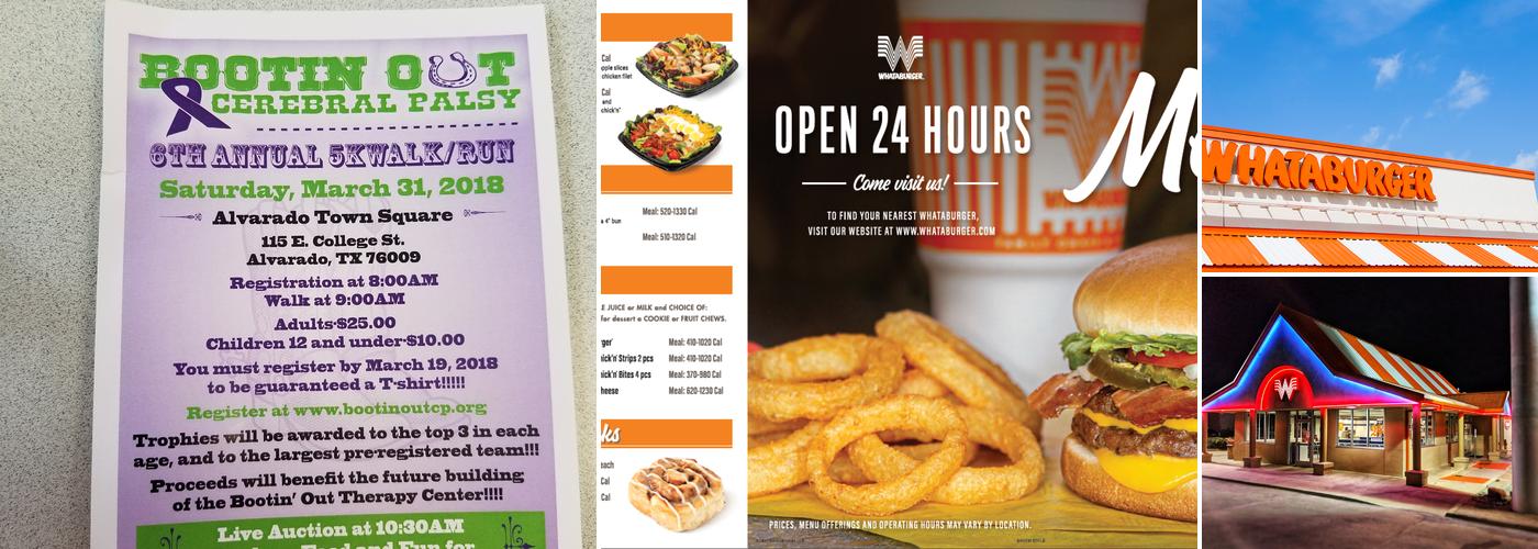 Whataburger Menu