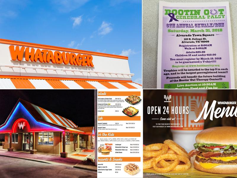 Whataburger Menu