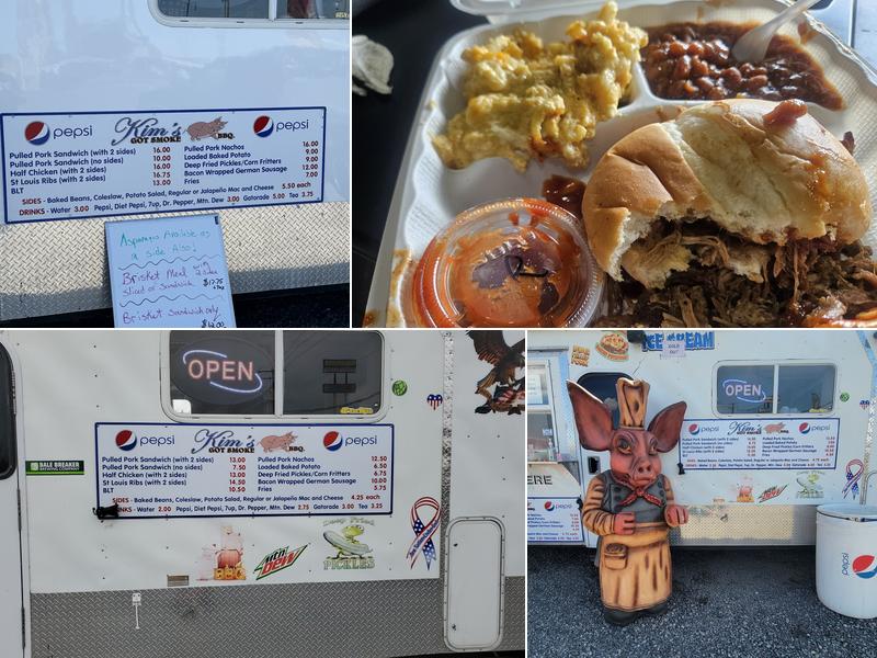 Kim's Got Smoke BBQ Menu