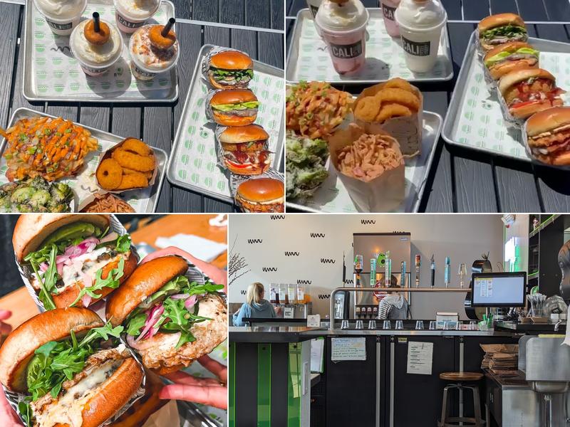 Cali Kid Burgers 'n Shakes Menu