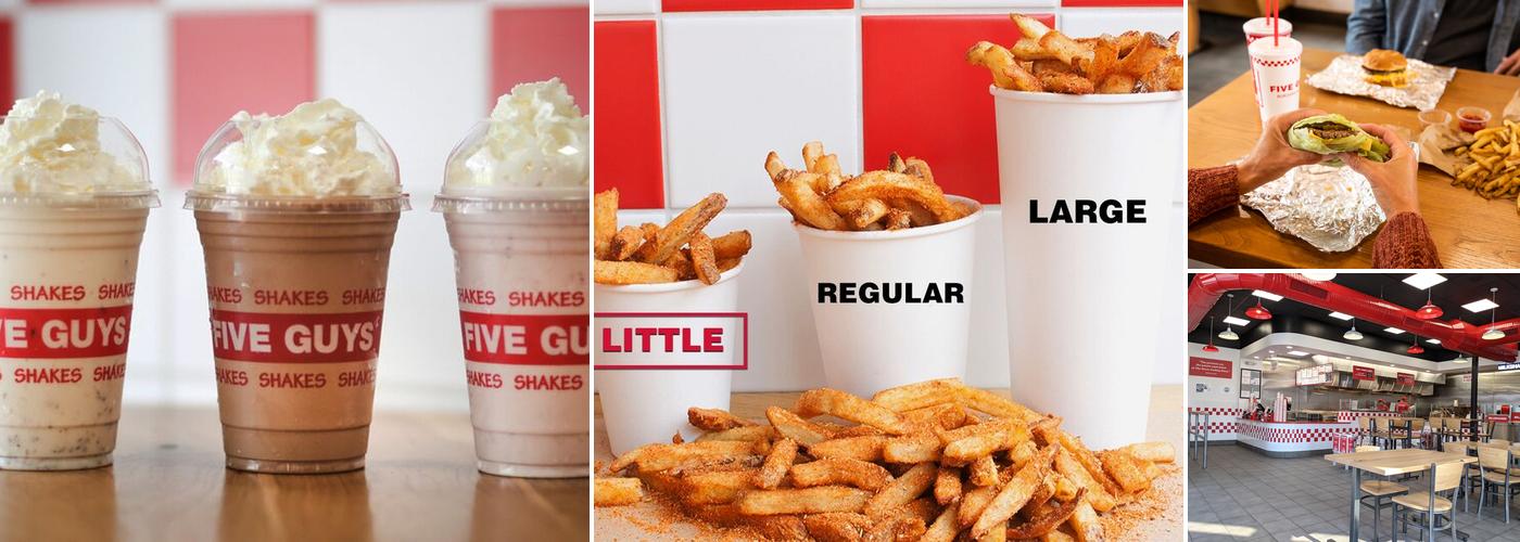 Five Guys Menu