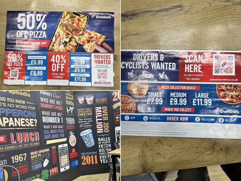 Domino's Pizza - Clevedon Menu