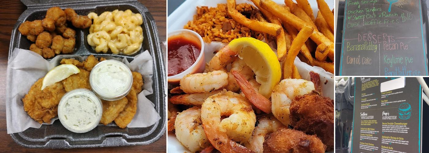 Page's Okra Grill- Moncks Corner Menu