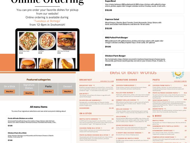 Best of Both Worlds Menu