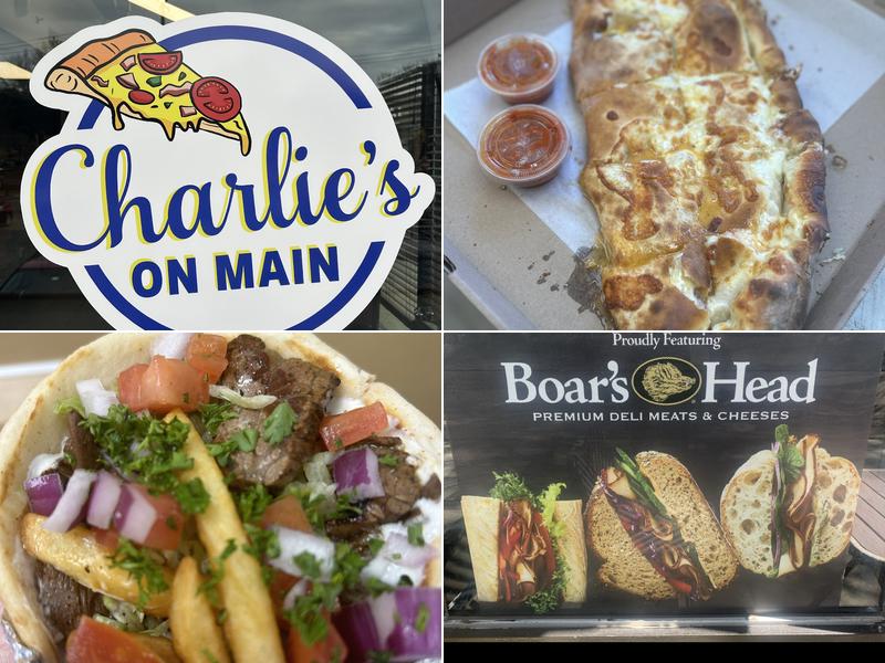 Charlie's On Main pizza Menu