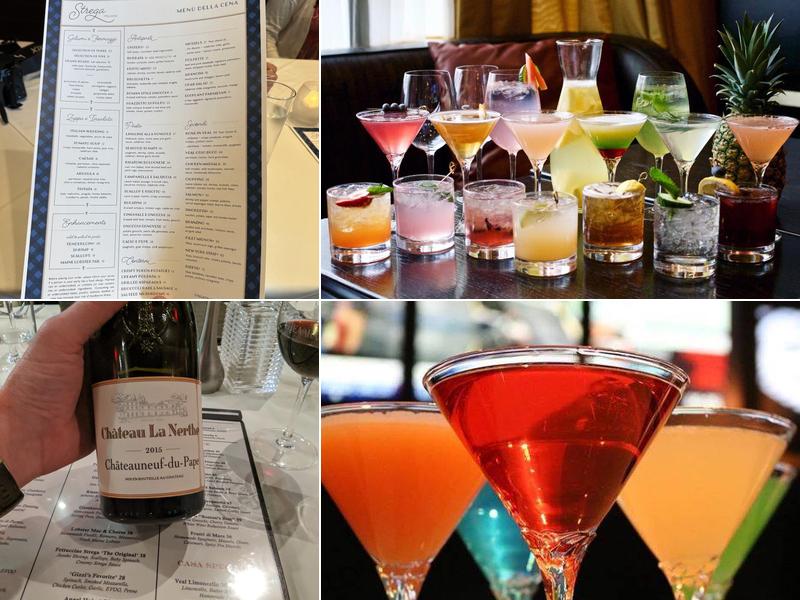 Strega Italiano Seaport Menu