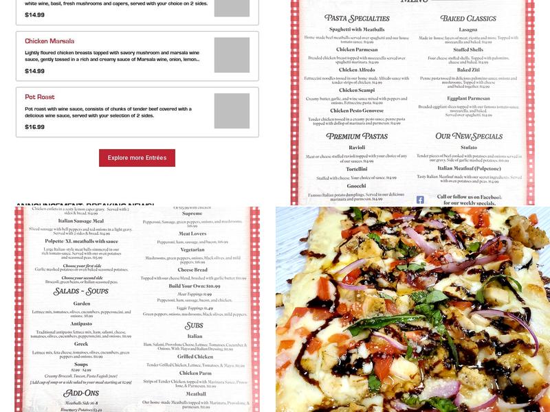 Giuliano's Italian Kitchen Menu
