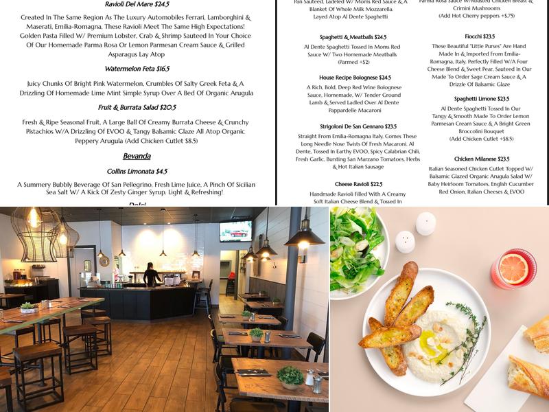 BOCO Kitchen Menu
