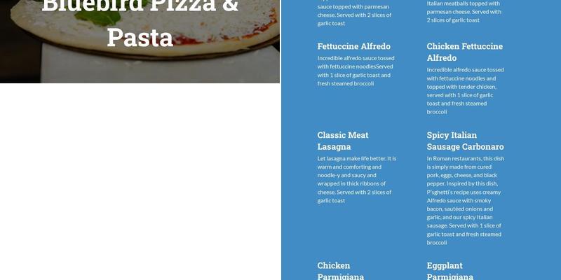 P'sghetti Menu