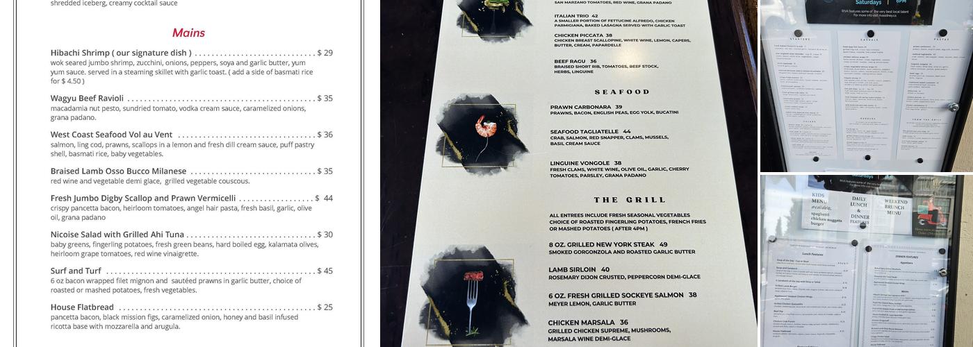 Riva Menu