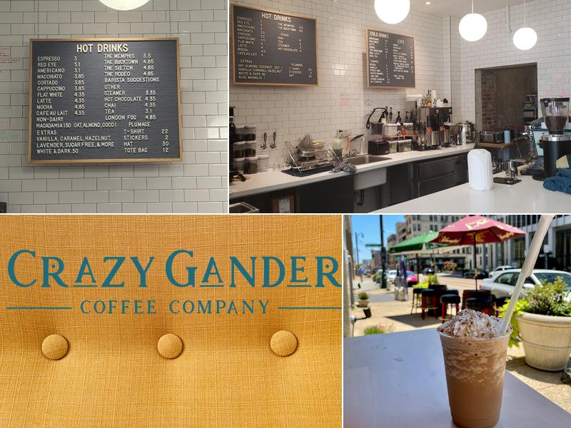 Crazy Gander Coffee Company Menu