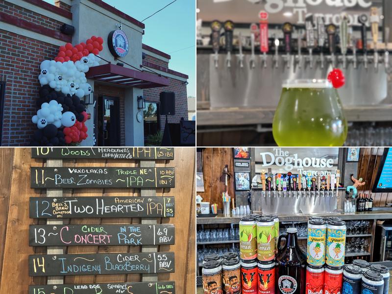 The Doghouse Taproom Menu