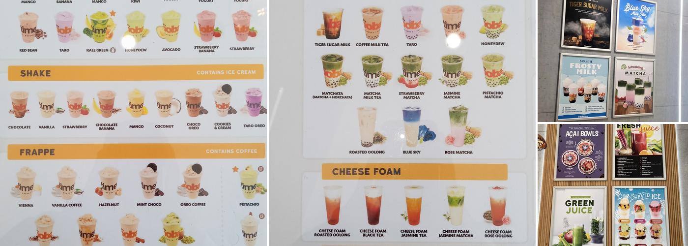 IT'S BOBA TIME- BELL Menu