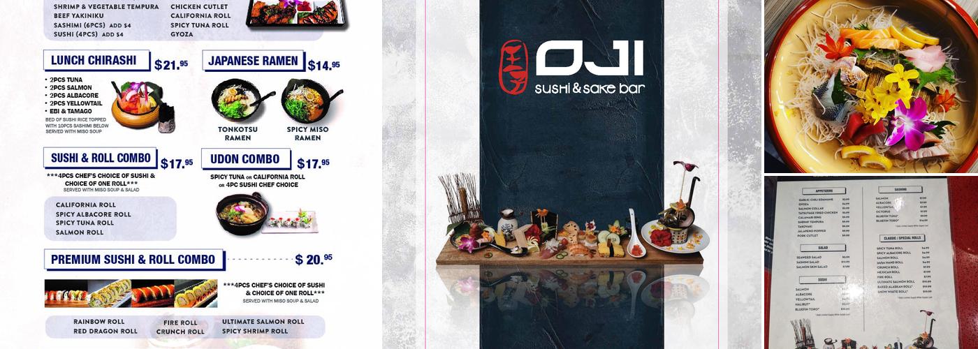 Oji Sushi & Bar Menu