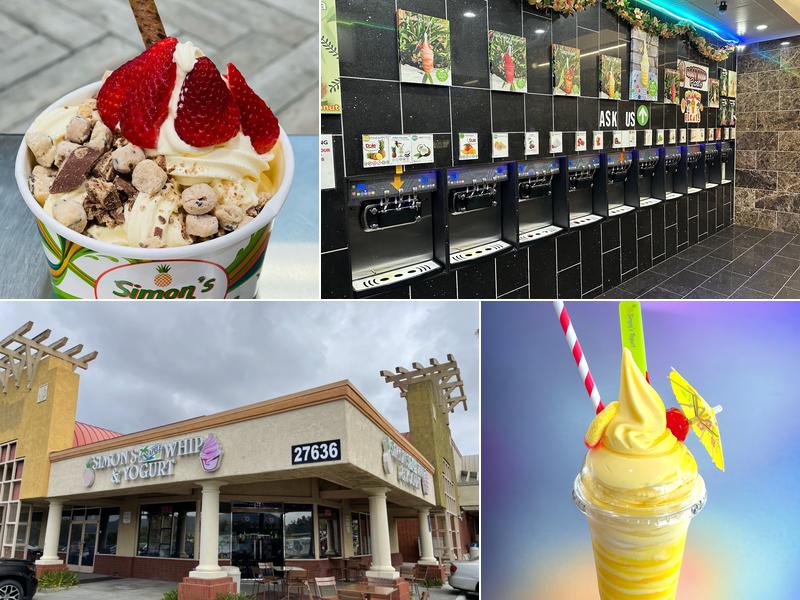 SIMON’S YOGURT & PINEAPPLE WHIP