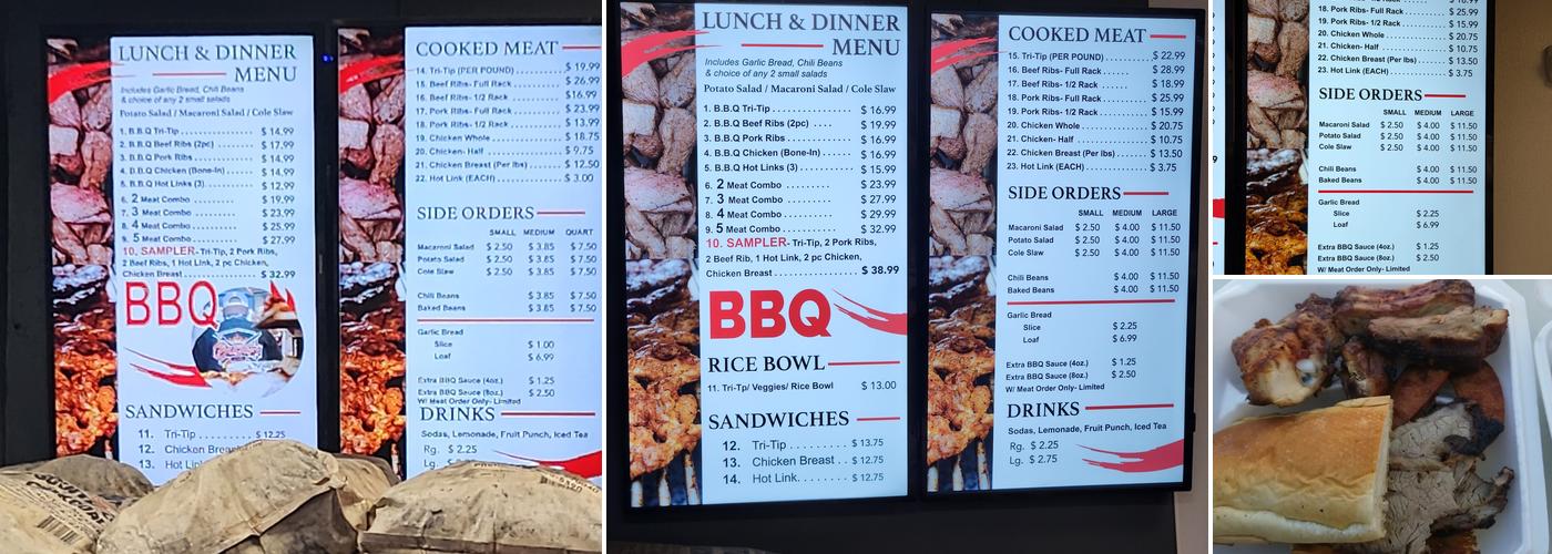 Busters OG BBQ & GRILL Menu