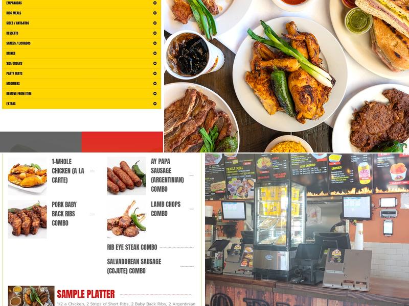 El Pollo Riko / Ay Papa Que Rico Menu