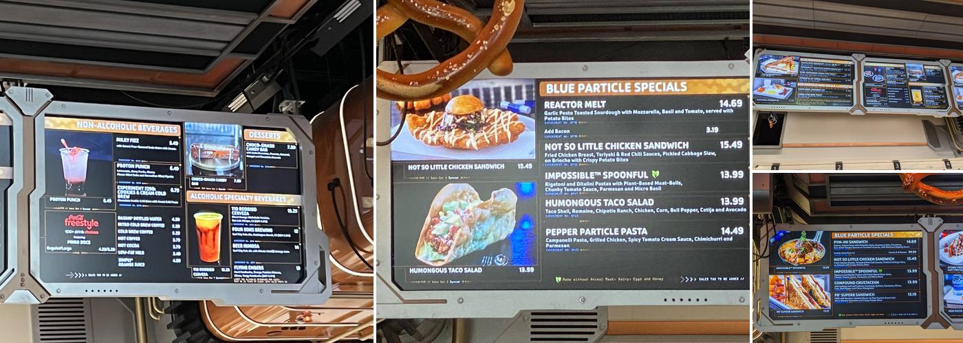 Pym Test Kitchen Menu