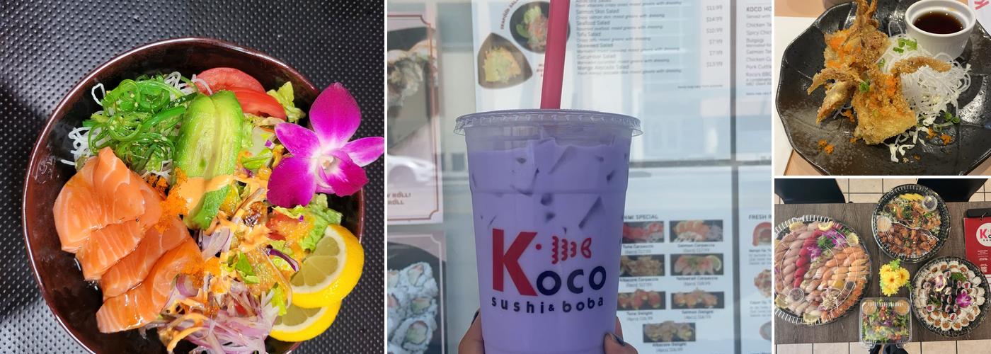 Koco Sushi Menu