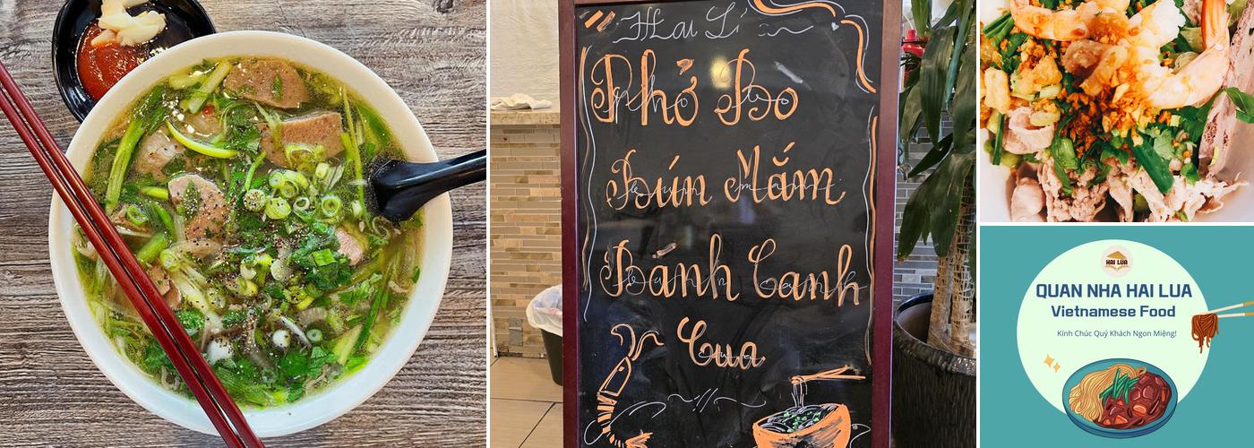 Quán Nhà Hai Lúa Menu