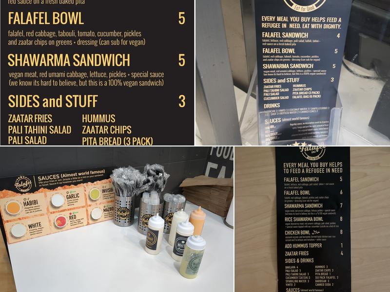 Falafel Inc Menu
