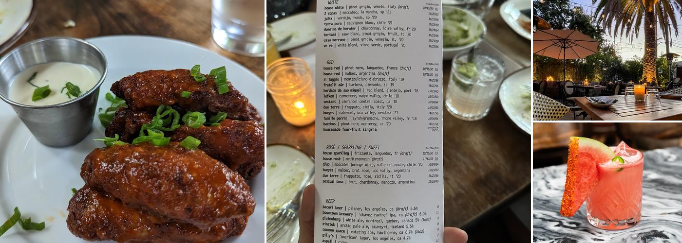 Bacari Silverlake + Bar Bacari Menu