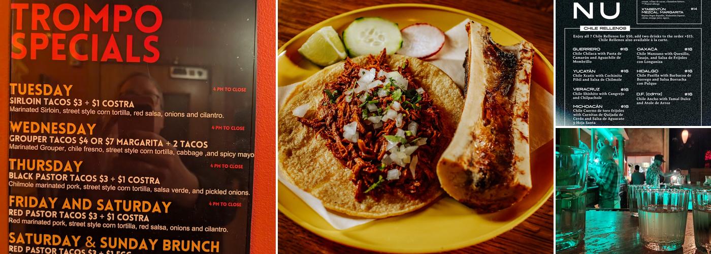 La Diabla Pozole y Mezcal Menu