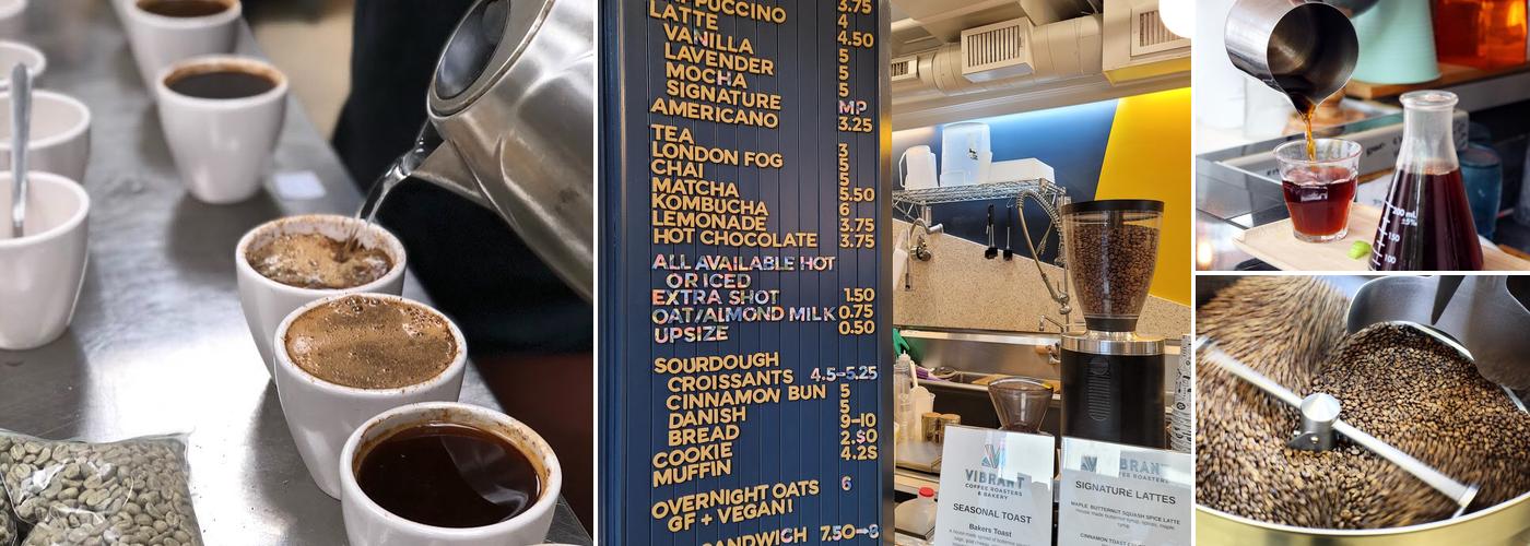 Vibrant Coffee Roasters & Bakery Menu