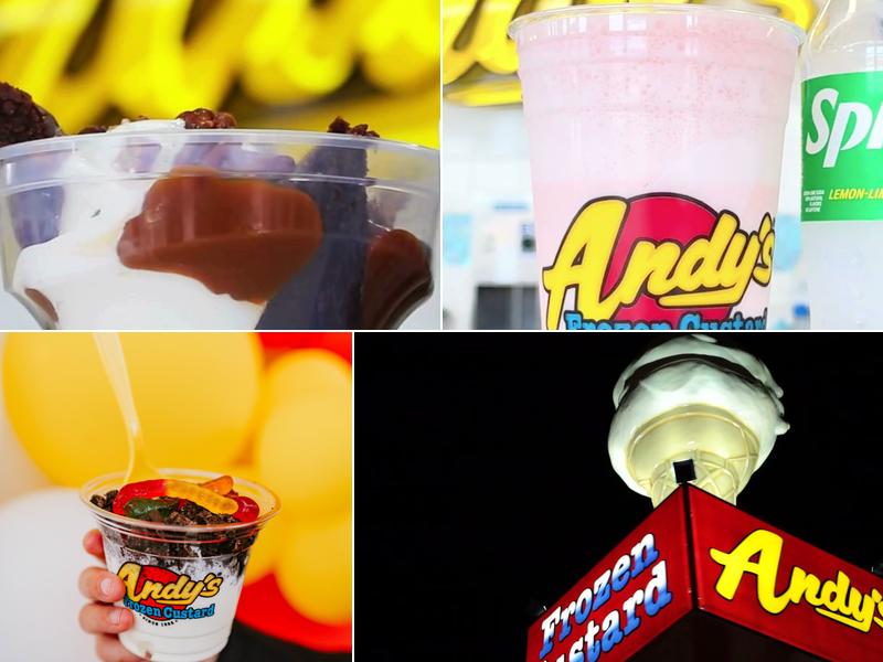 Andy's Frozen Custard Menu