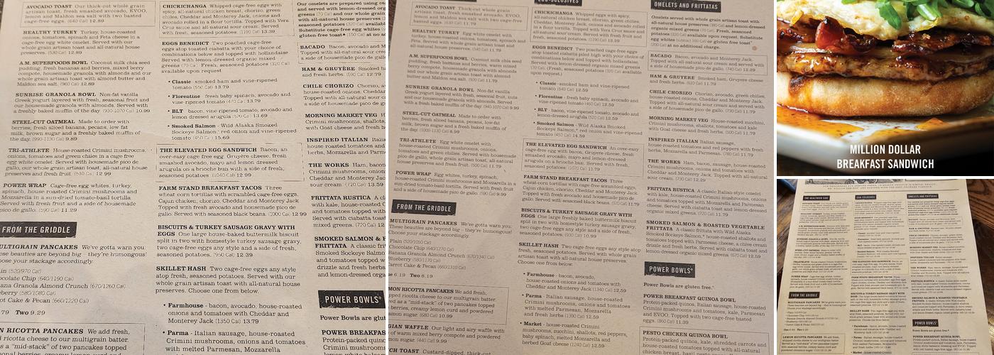 First Watch Menu