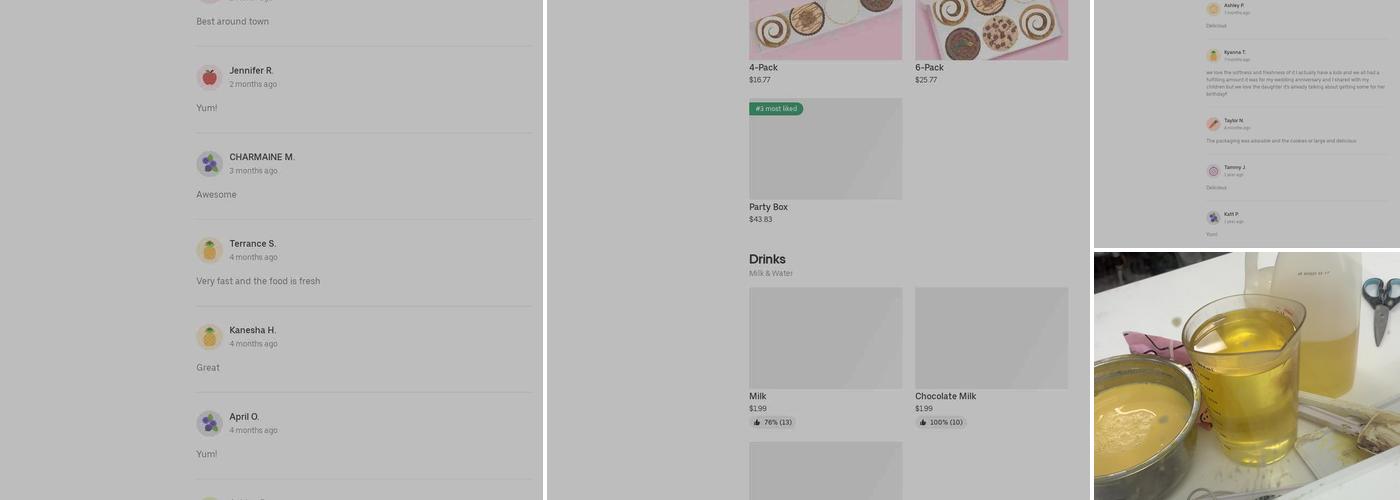 Crumbl - Baton Rouge Menu