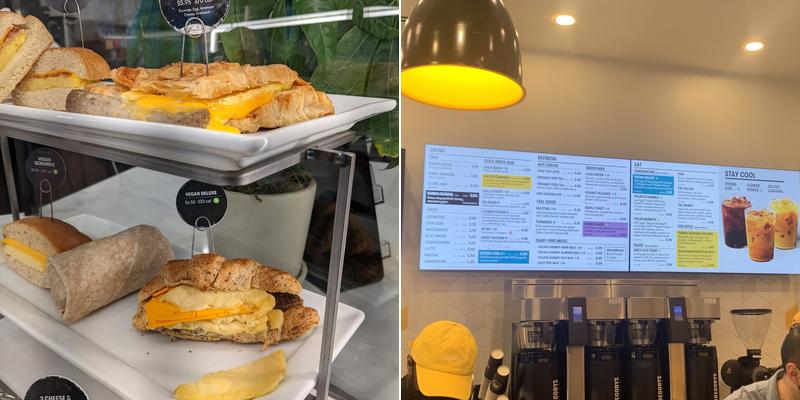 Gregorys Coffee Menu