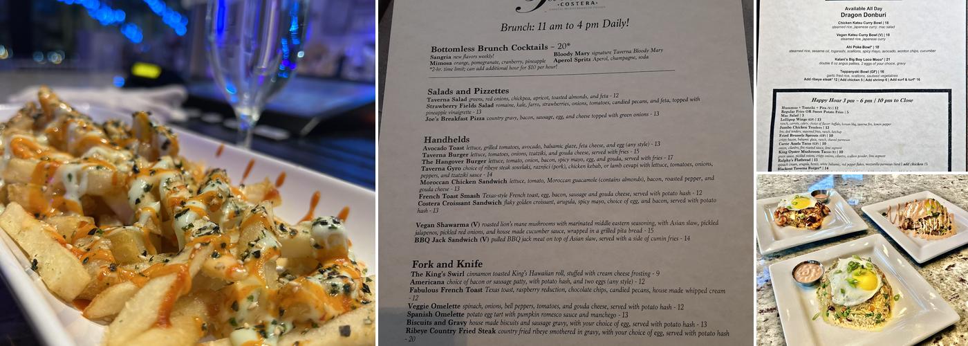Taverna Costera Menu