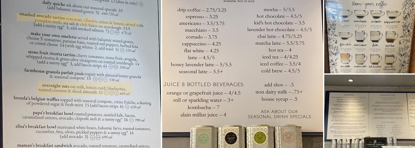Maman Menu