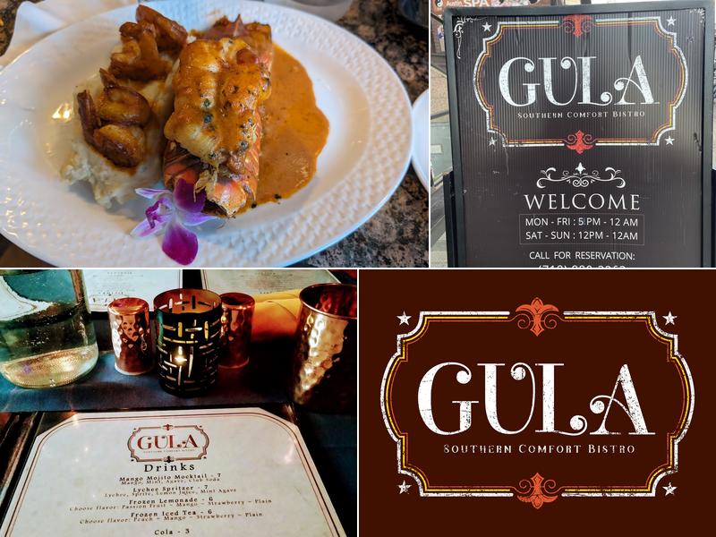 Gula Southern Comfort Bistro Menu