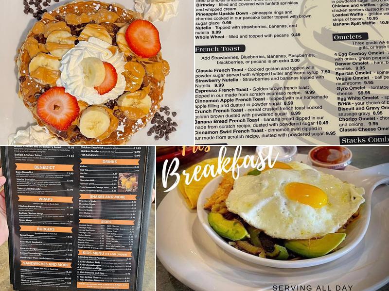 Stacks Pancake House Menu