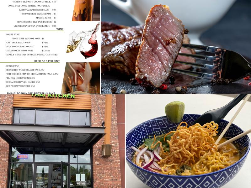 Khao Yai Thai Kitchen Menu