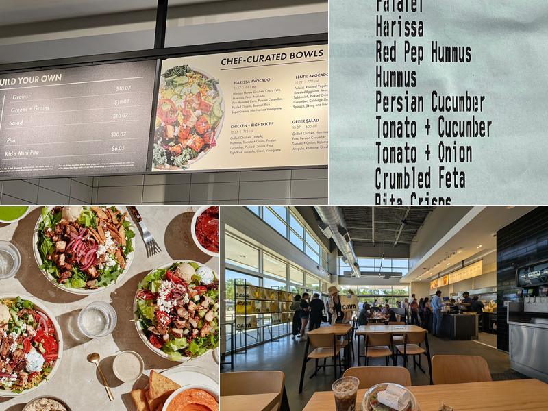 CAVA Menu