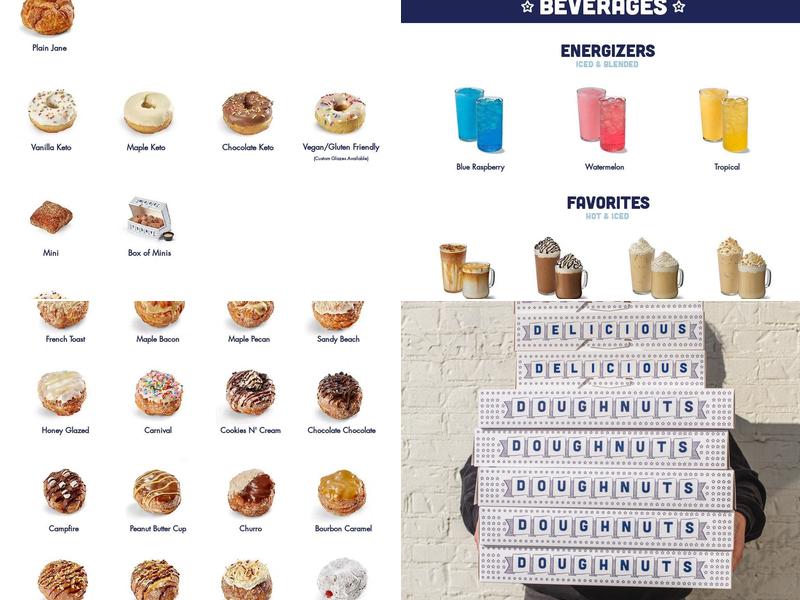 Parlor Doughnuts Menu