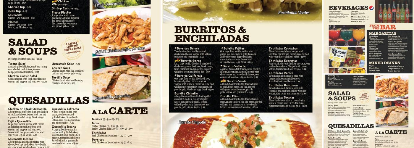 El Jaripeo Menu