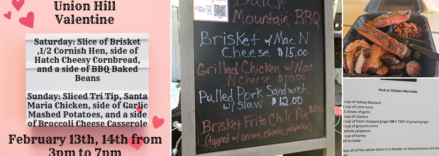 Burch Mountain BBQ,LLC Menu