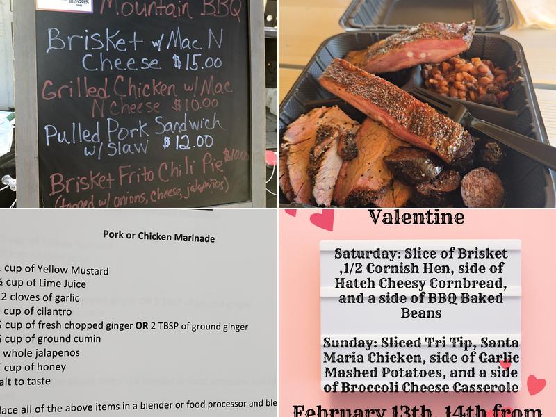 Burch Mountain BBQ,LLC Menu