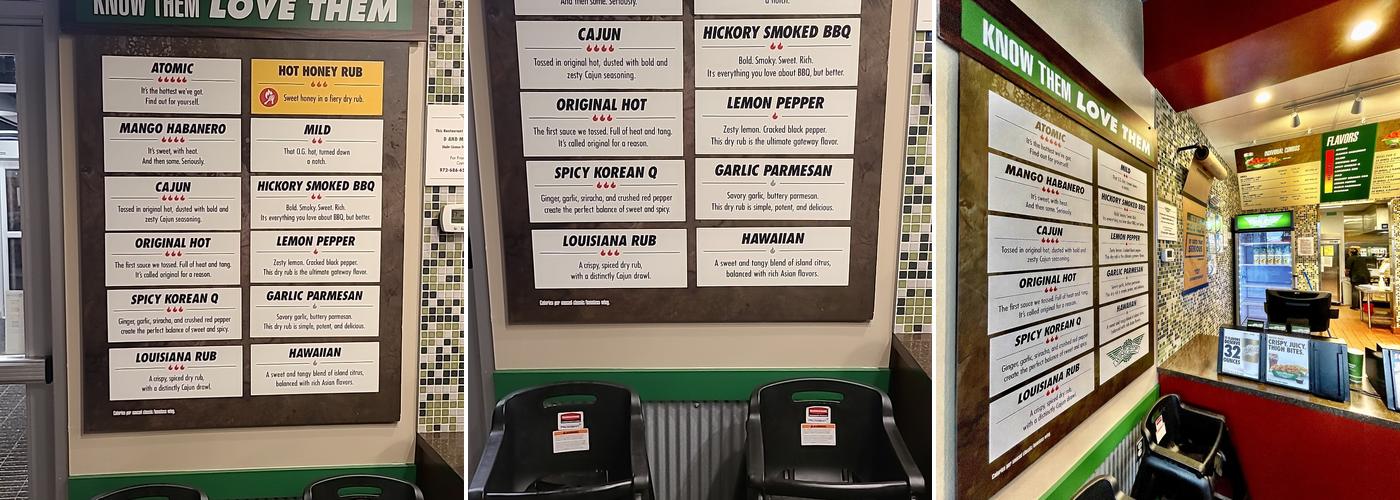 Wingstop Menu