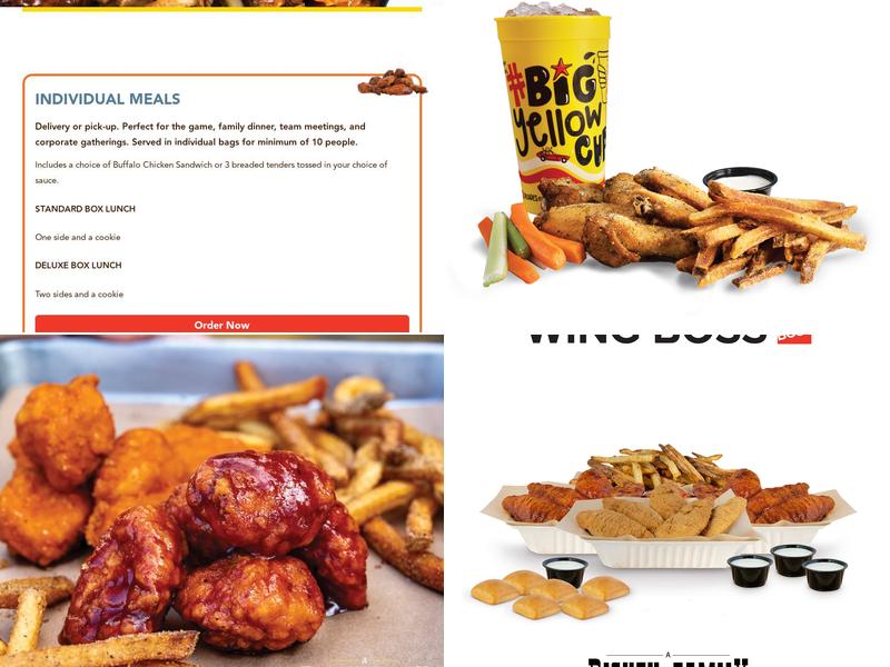 Wing Boss Menu