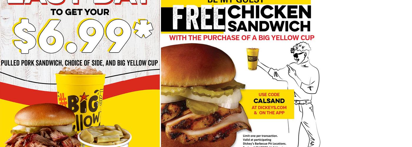 Dickey's Barbecue Pit Menu