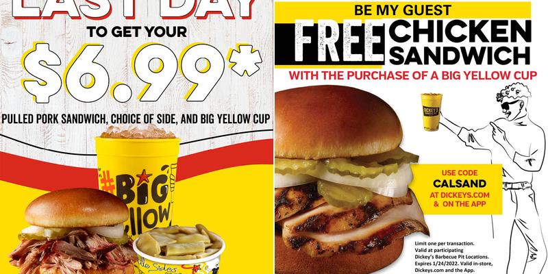Dickey's Barbecue Pit Menu