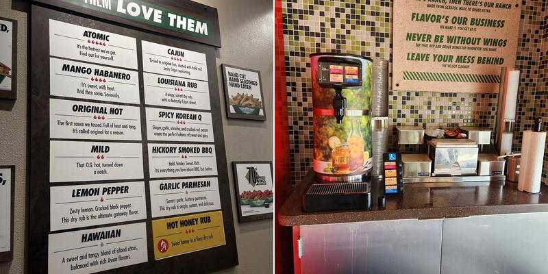 Wingstop Menu