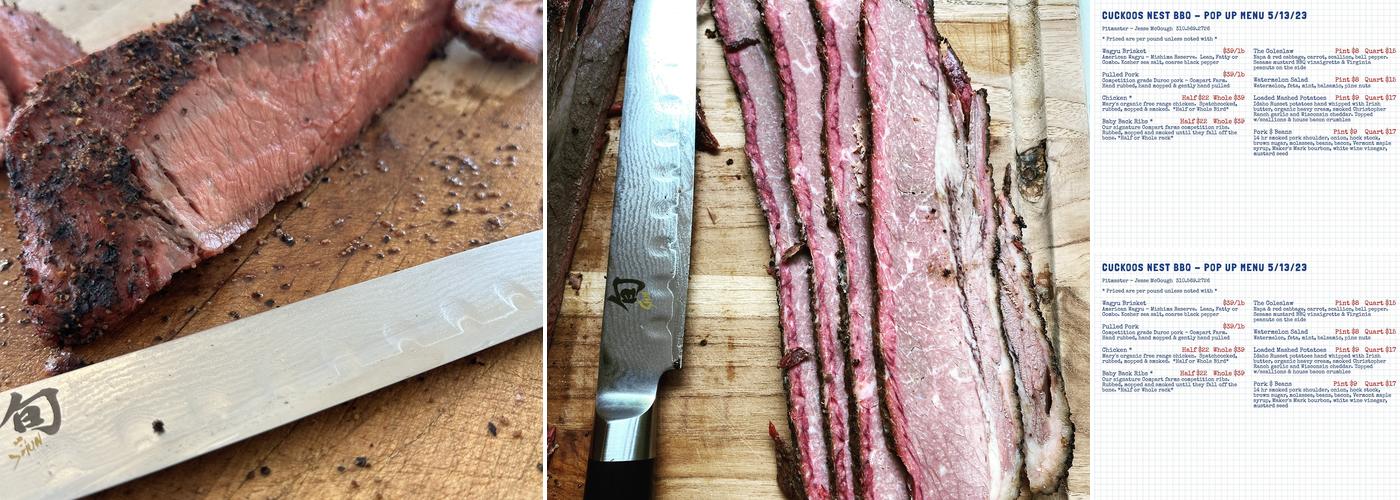 Cuckoos Nest BBQ Menu