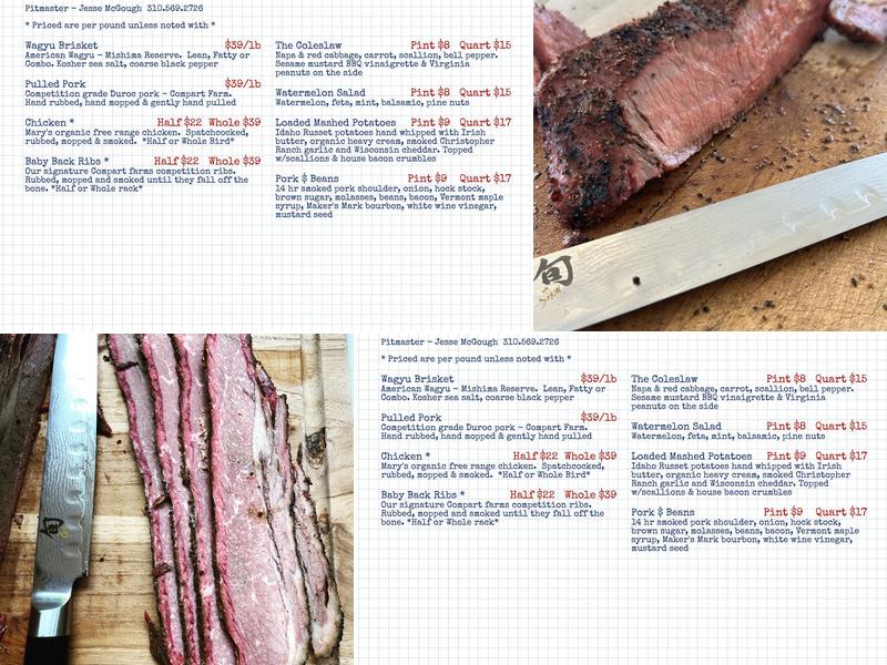 Cuckoos Nest BBQ Menu